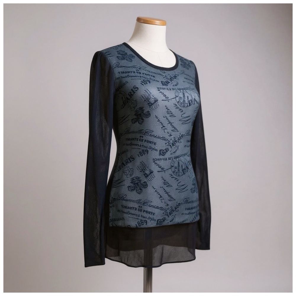 Only Hearts Women’s Long Sleeve Dress with Crew Neck. Black. M/L - Picture 4 of 15